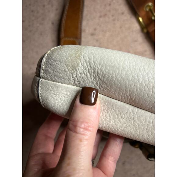 Vintage Coach SoHo Buckle Bag Cream Brown Y2K - Picture 10 of 16